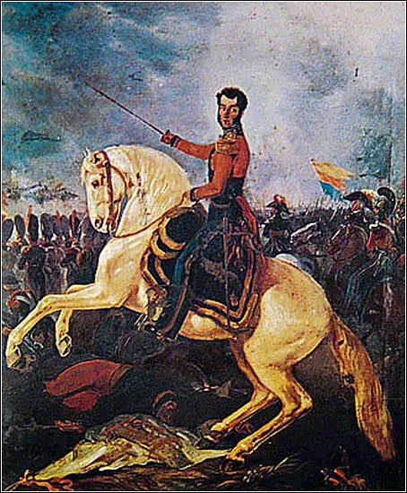 The Bolivian War of Independence card
