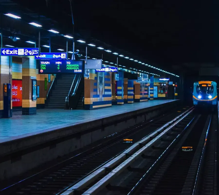 La carte Métro du Caire