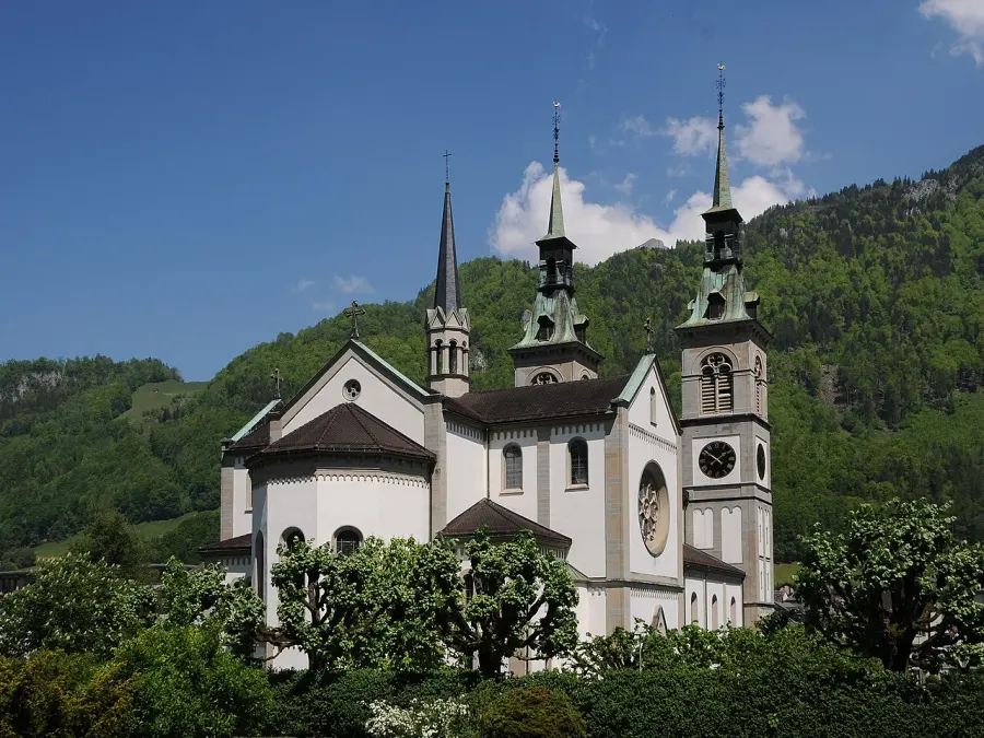 La carte Église réformée de Glaris