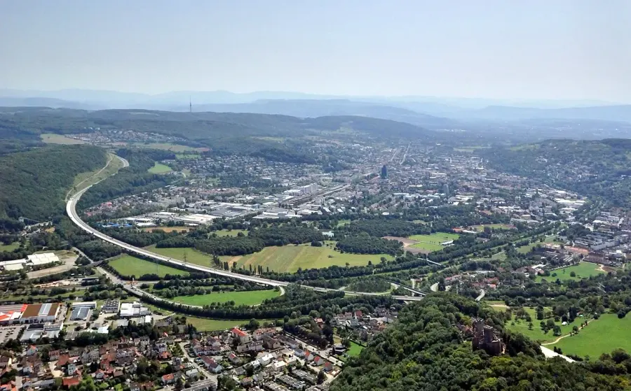 La carte Lörrach