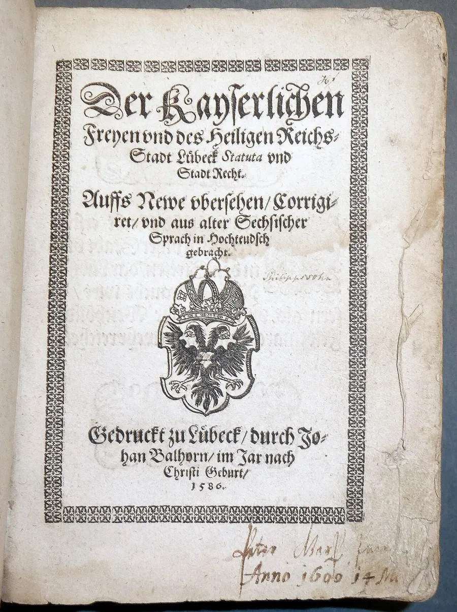 The Lübeck law card