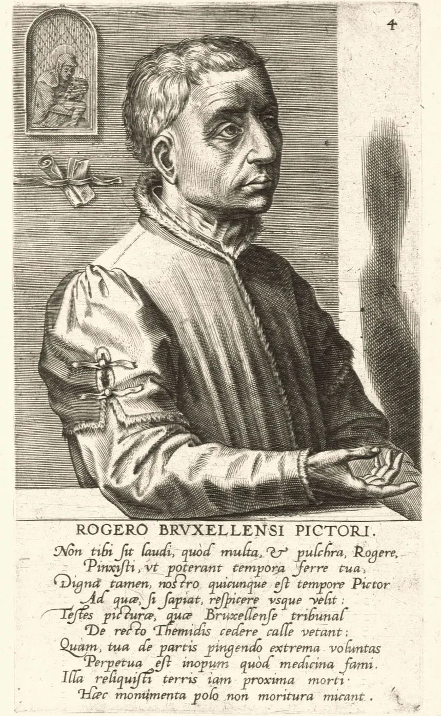 La carte Rogier van der Weyden