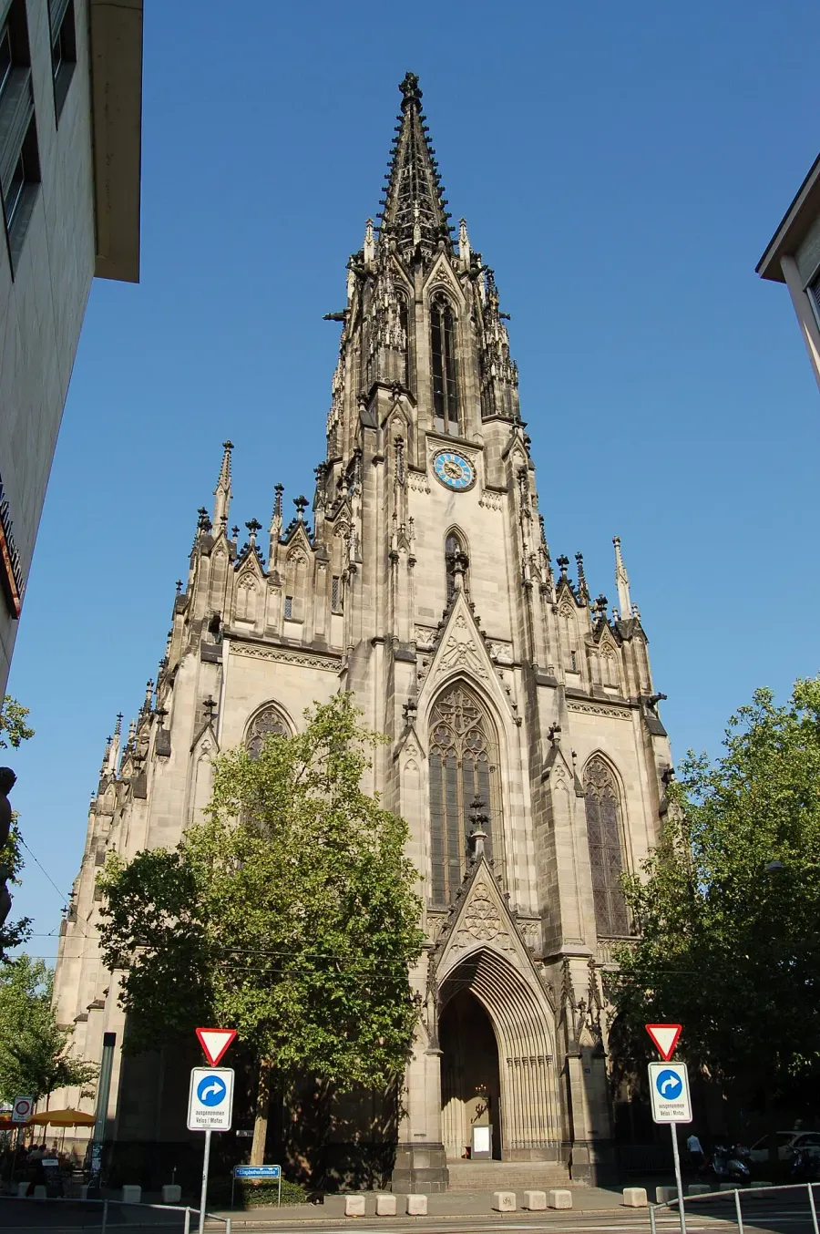 La carte Église Sainte-Élisabeth de Bâle