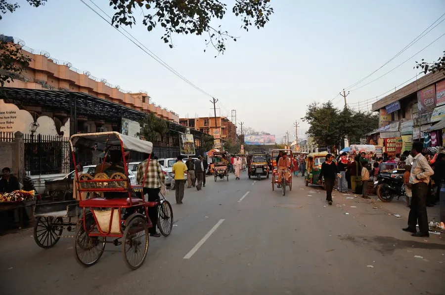 La carte Vrindavan