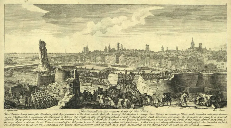 The Siege of Barcelona card