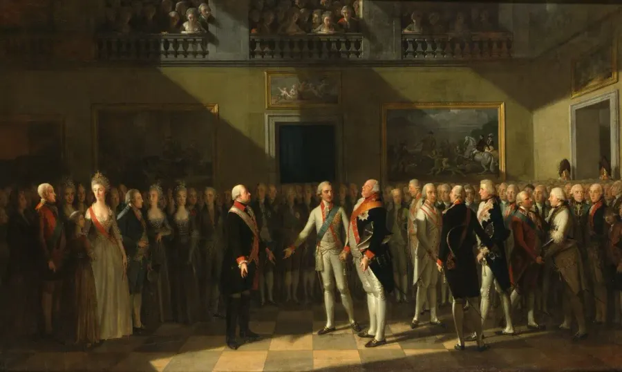 La carte Déclaration de Pillnitz