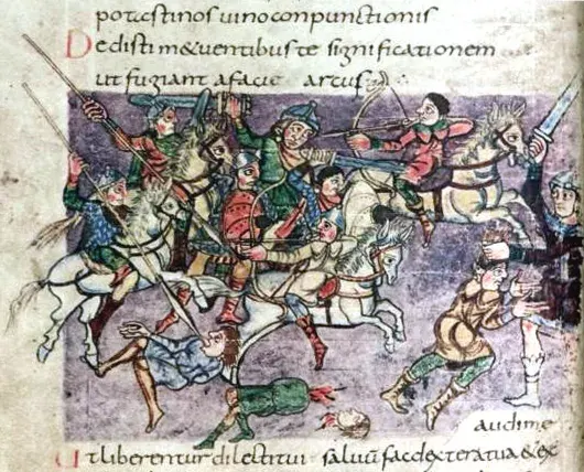 La carte Avars