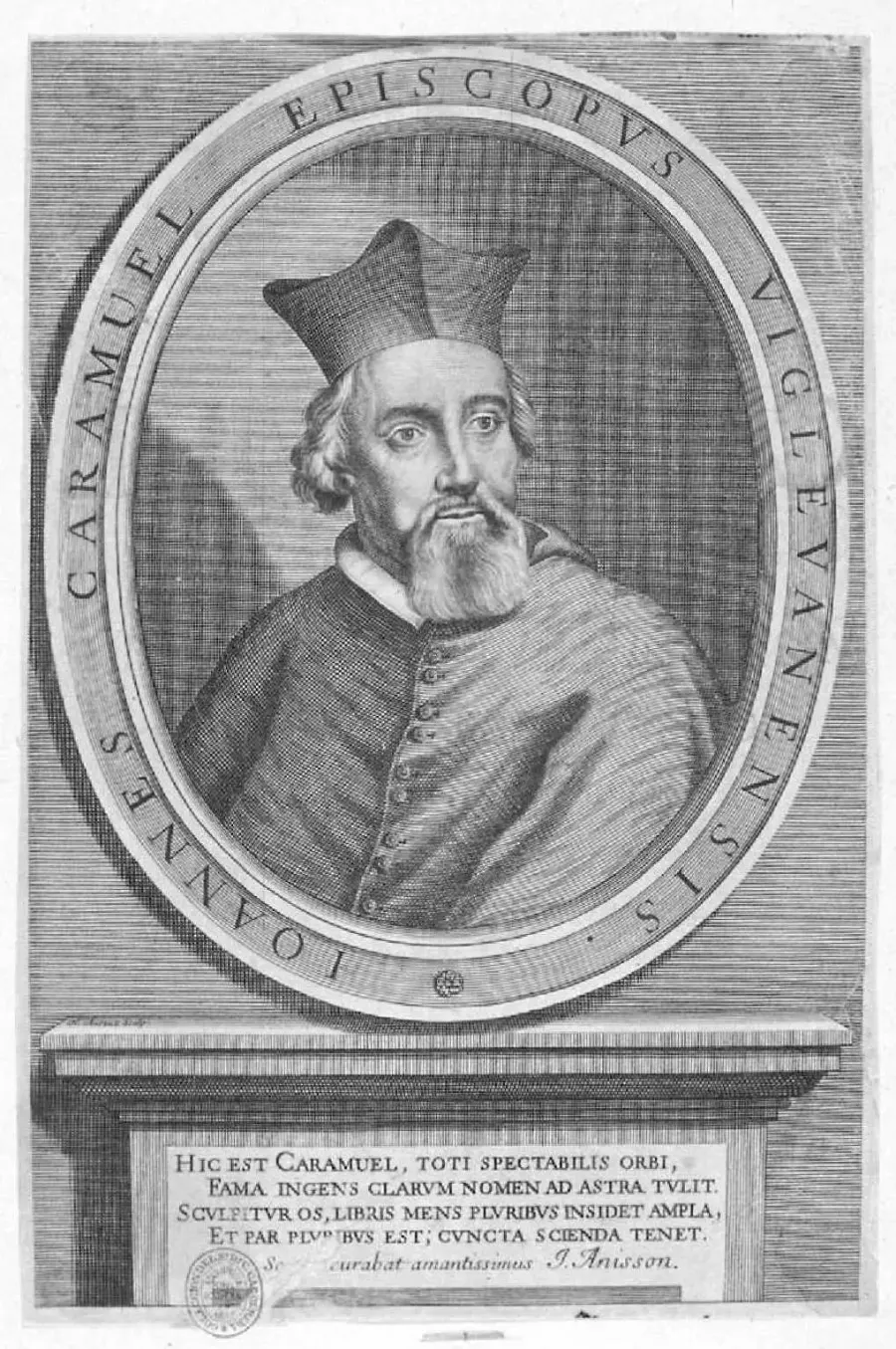 La carte Juan Caramuel y Lobkowitz