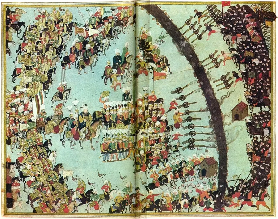 The Battle of Keresztes card