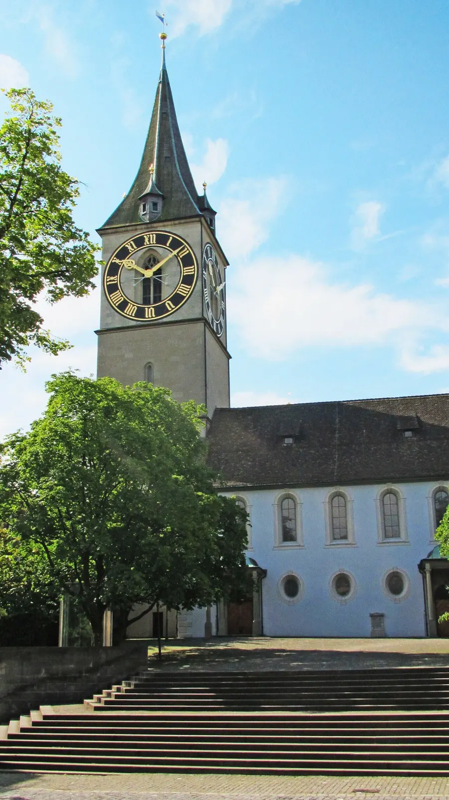 The St. Peter, Zurich card
