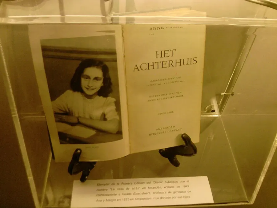 La carte Le Journal d'Anne Frank
