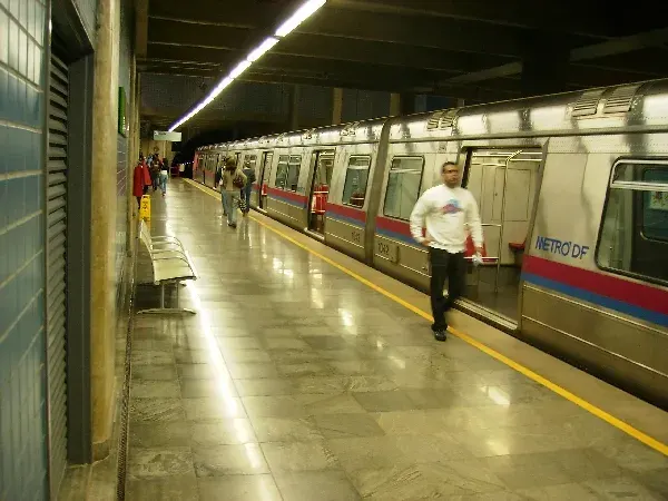 La carte Métro de Brasilia