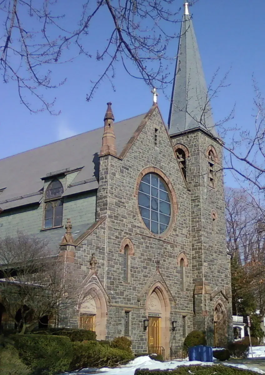 La carte Église de la Très Sainte Trinité, Mamaroneck