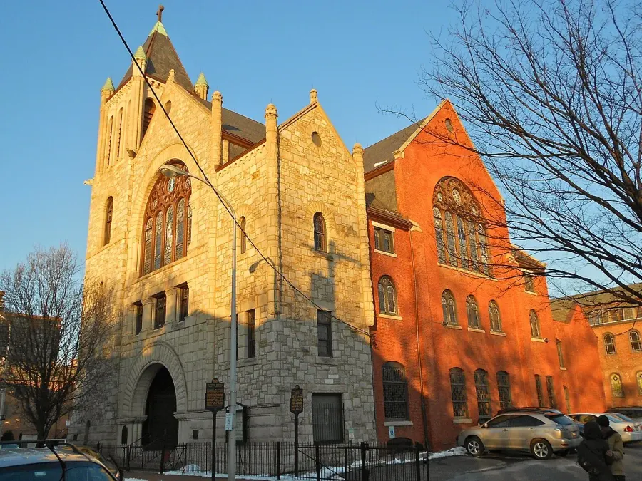 La carte Mother Bethel A.M.E. Church