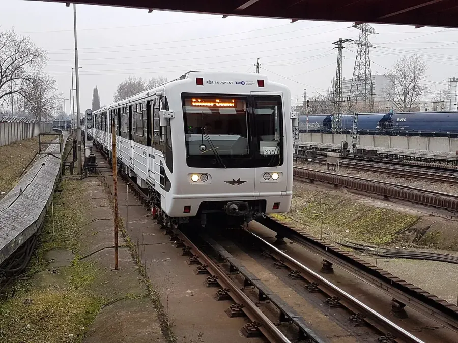 La carte Ligne M3 du métro de Budapest
