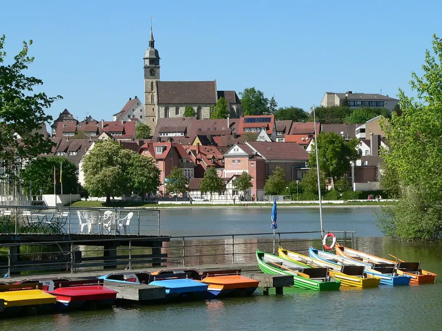 La carte Böblingen