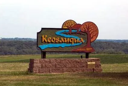 The Keosauqua, Iowa card