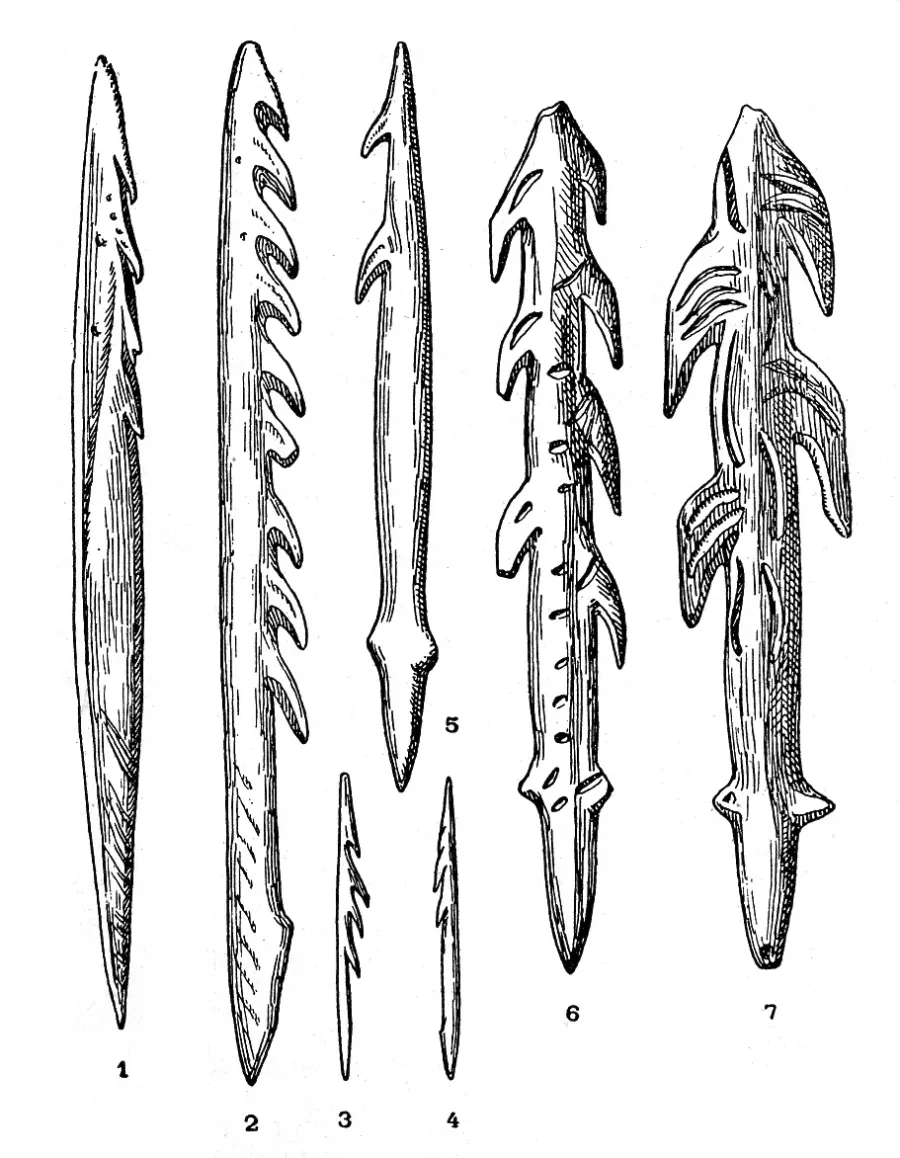 La carte Magdalénien