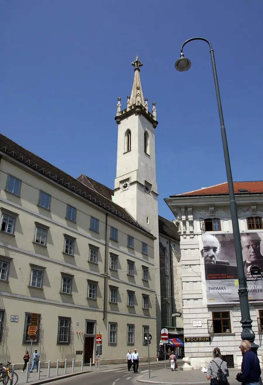 The Augustinian Church, Vienna card