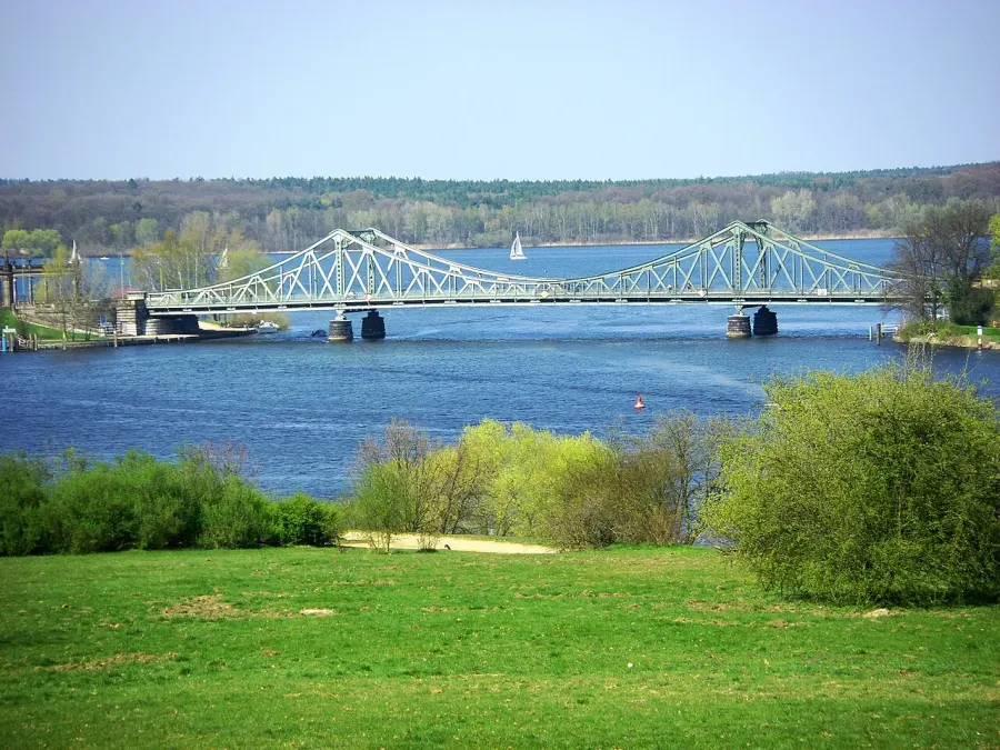 La carte Pont de Glienicke