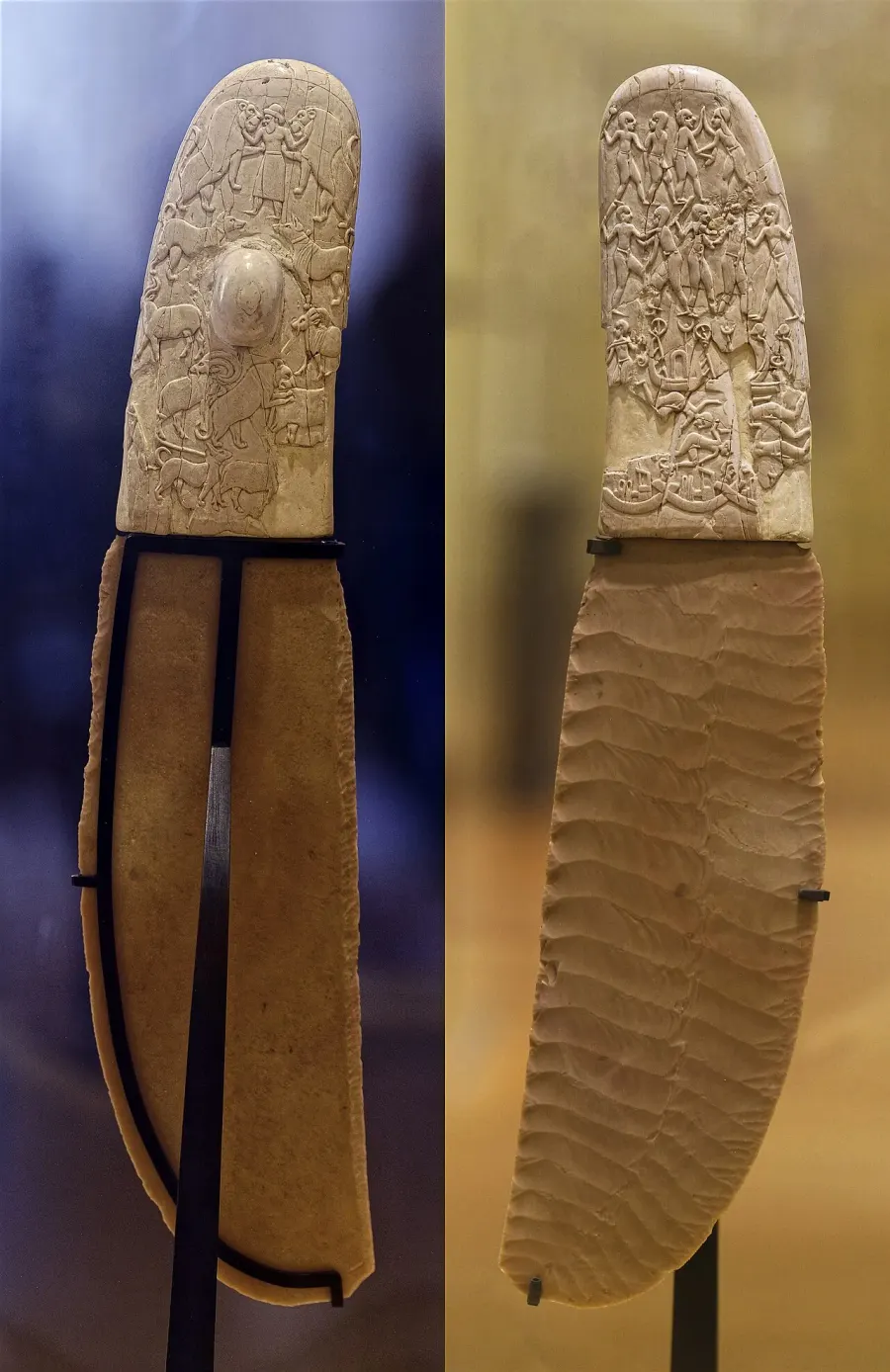 La carte Couteau de Gebel el-Arak