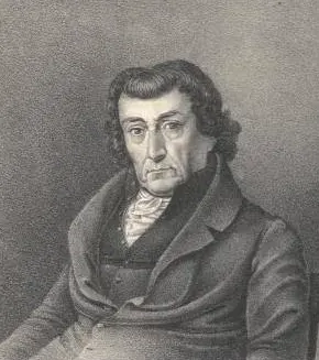 La carte Carl August von Eschenmayer