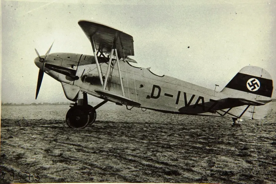 La carte Heinkel He 45