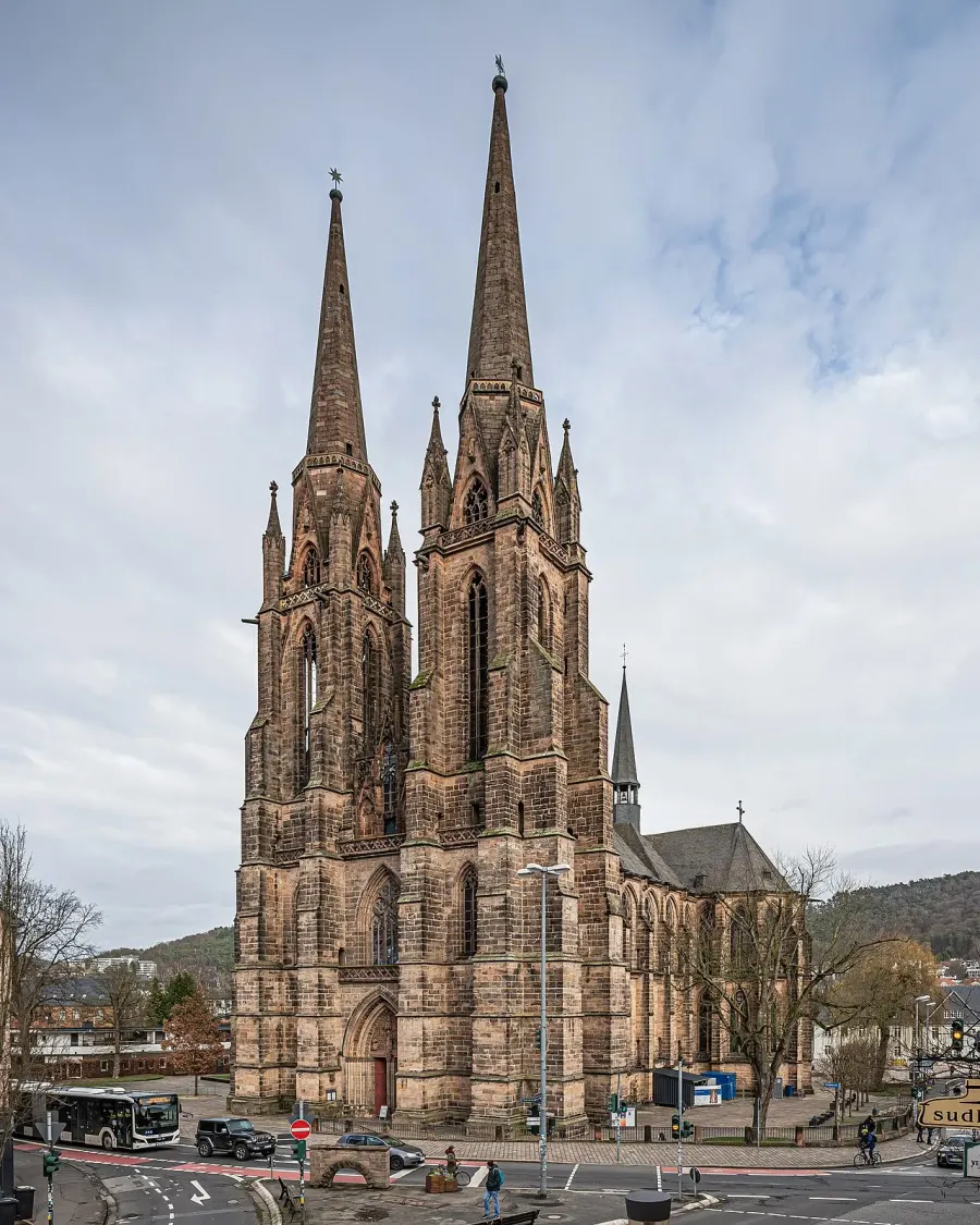 The St. Elizabeth's Church, Marburg card