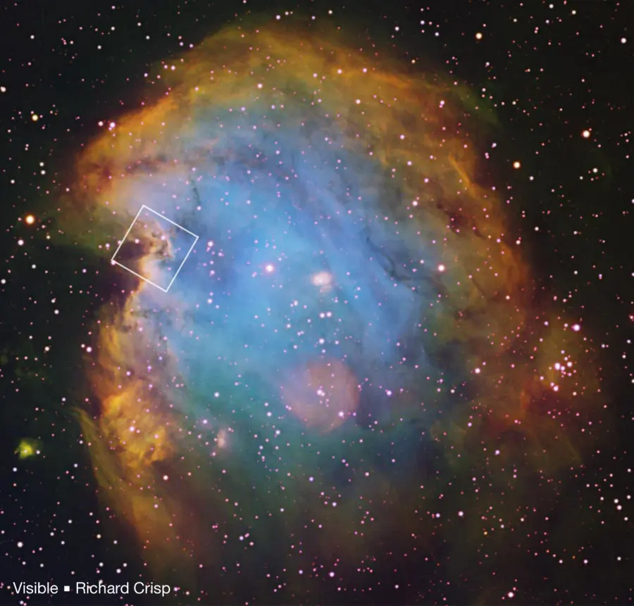 La carte NGC 2174