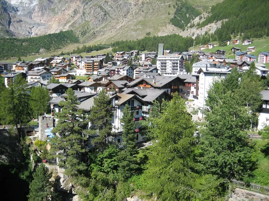 The Saas-Fee card