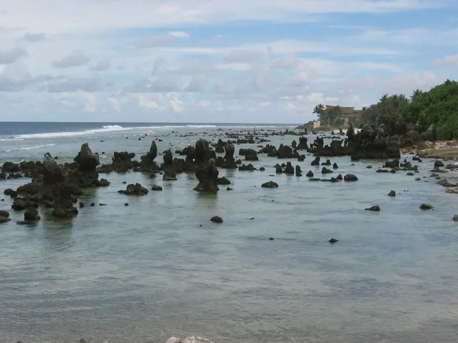 La carte Nauru
