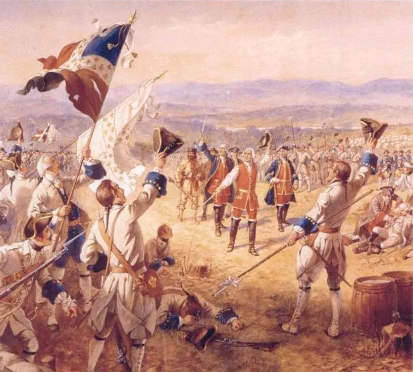 The Battle of Carillon card