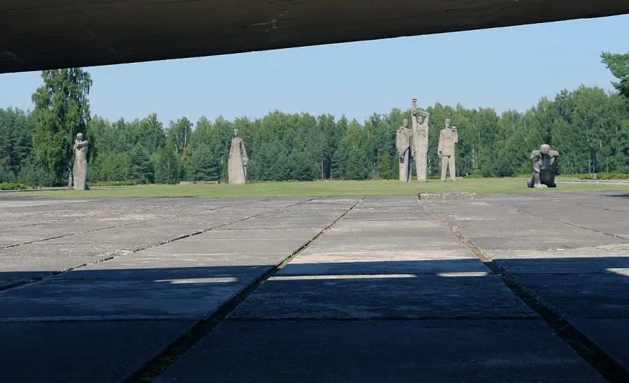 The Salaspils camp card