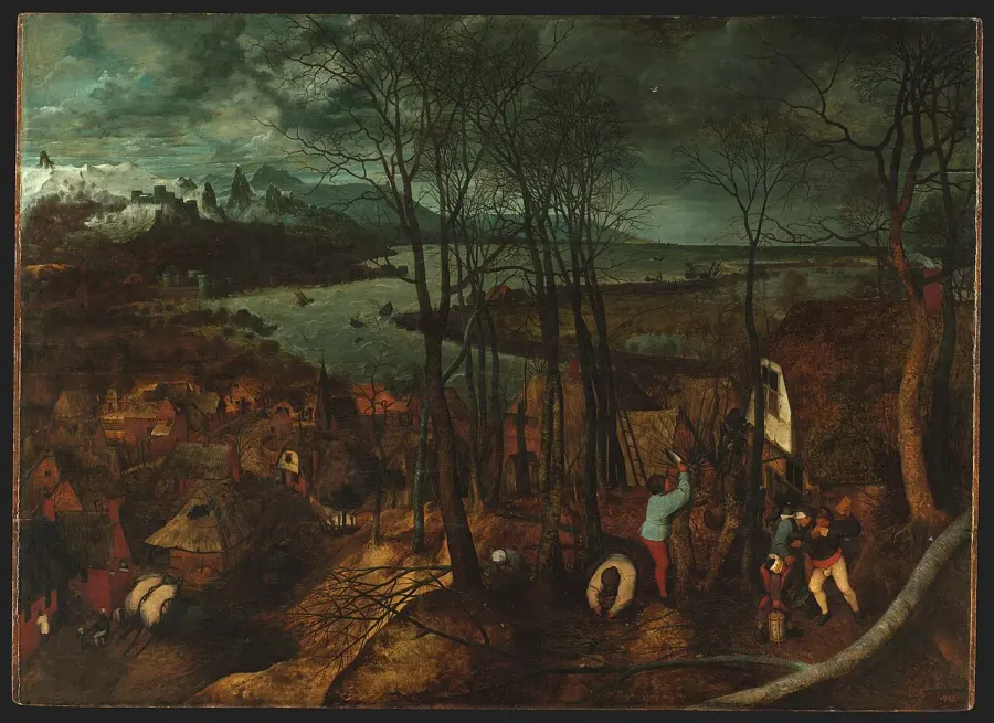 La carte La Journée sombre