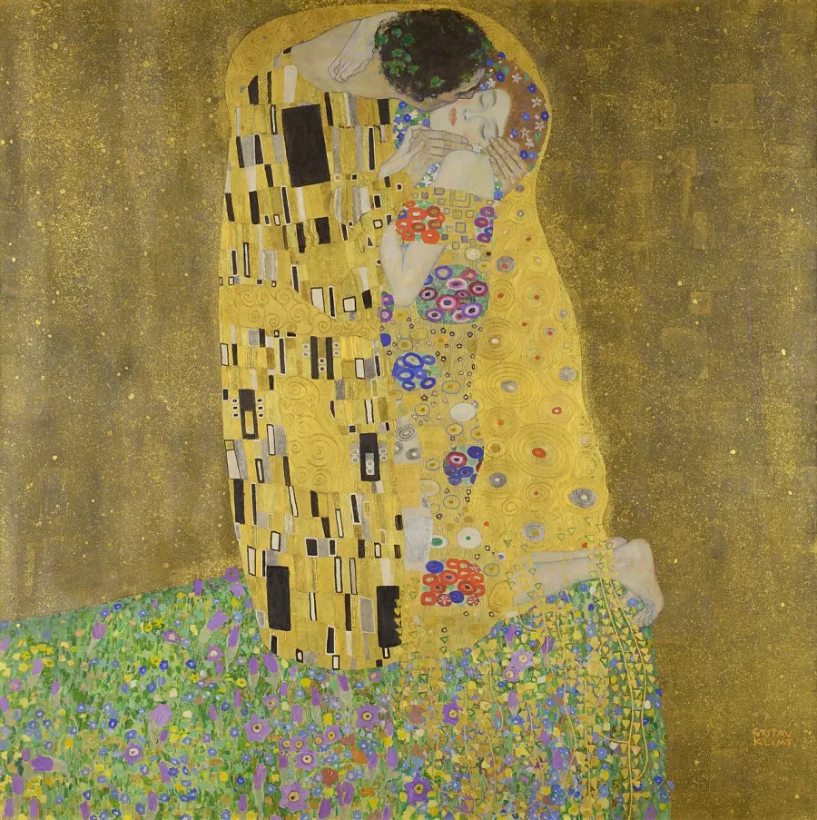 La carte Le Baiser