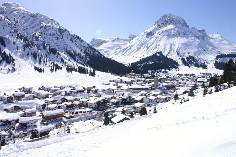 La carte District de Bludenz