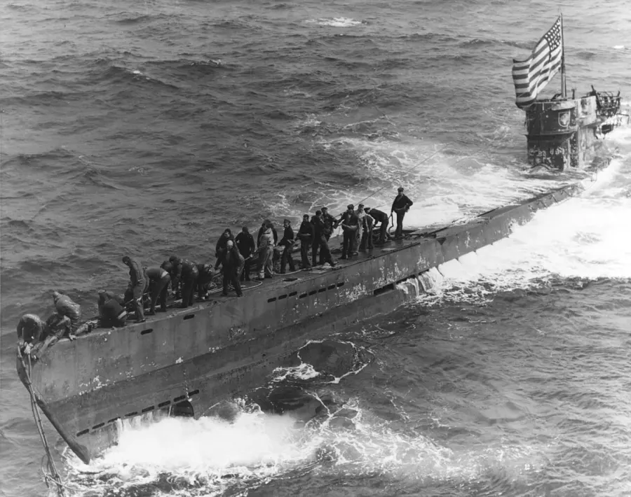 La carte Unterseeboot 505