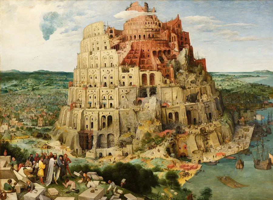 La carte La Tour de Babel