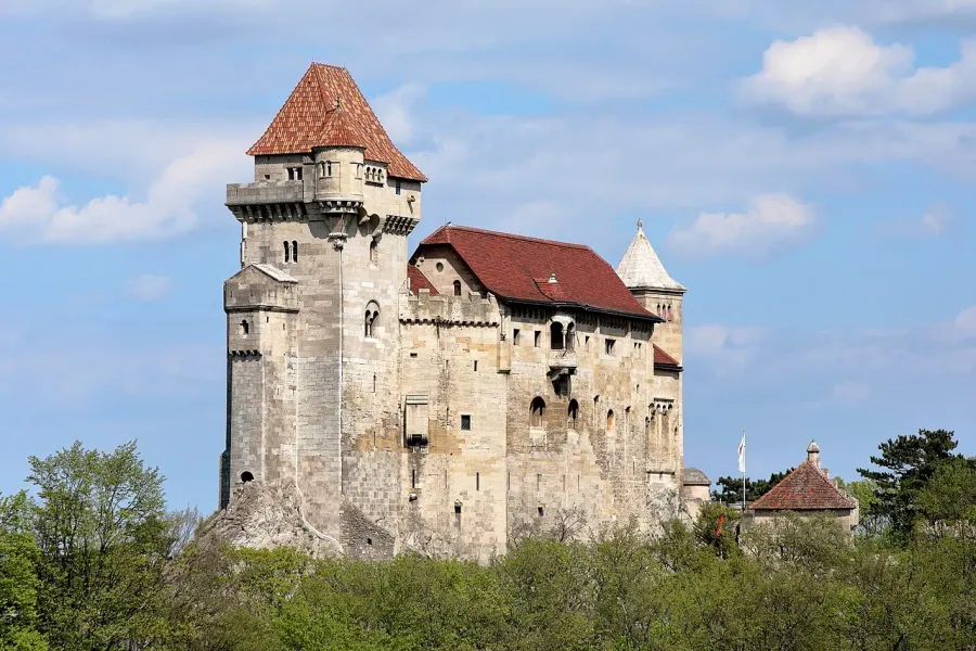 La carte Château de Liechtenstein