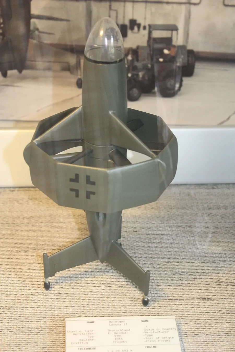 The Heinkel Lerche card