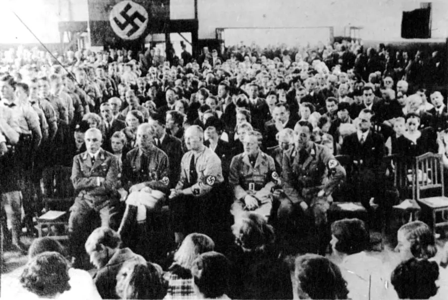 La carte Réseaux d'exfiltration nazis