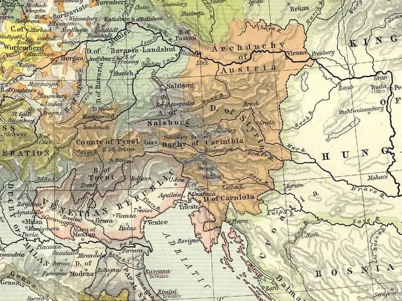 The Archduchy of Austria card
