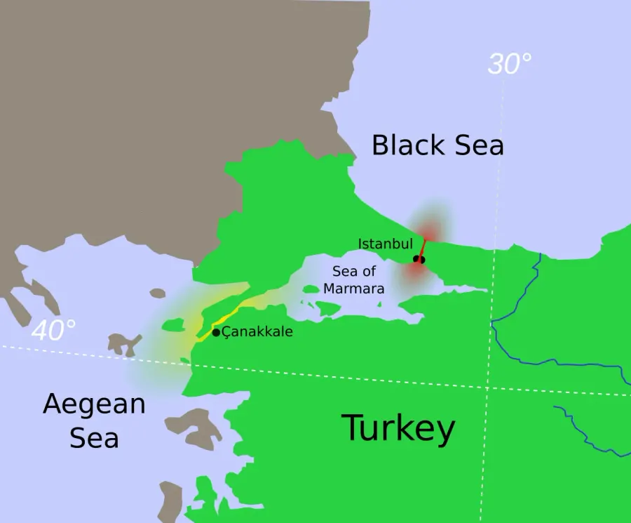 The London Straits Convention card