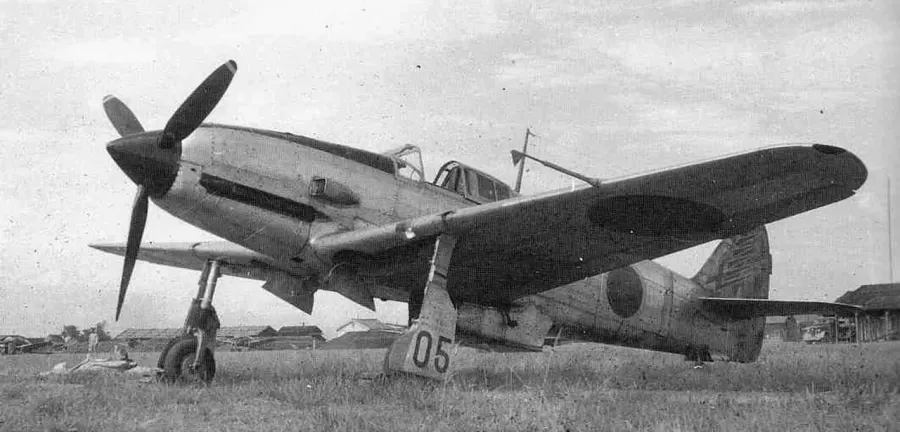 La carte Kawasaki Ki-61 Hien