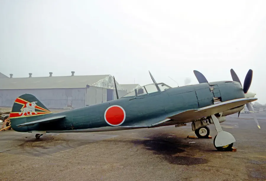 La carte Nakajima Ki-84