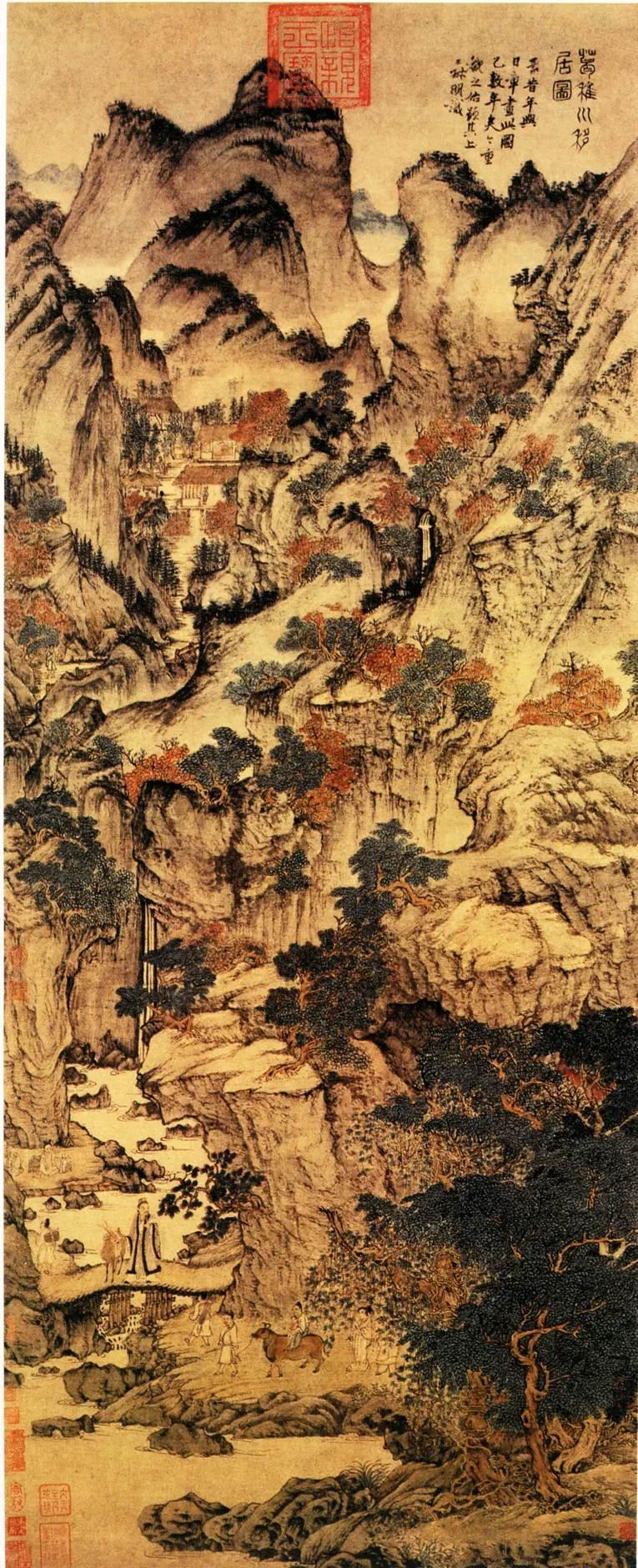 La carte Wang Meng