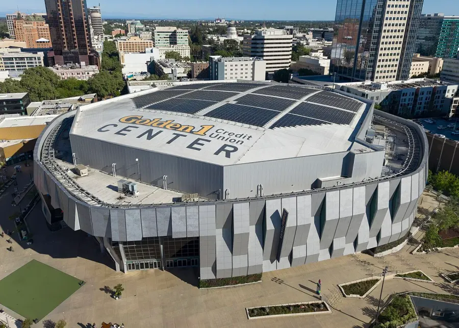 La carte Golden 1 Center