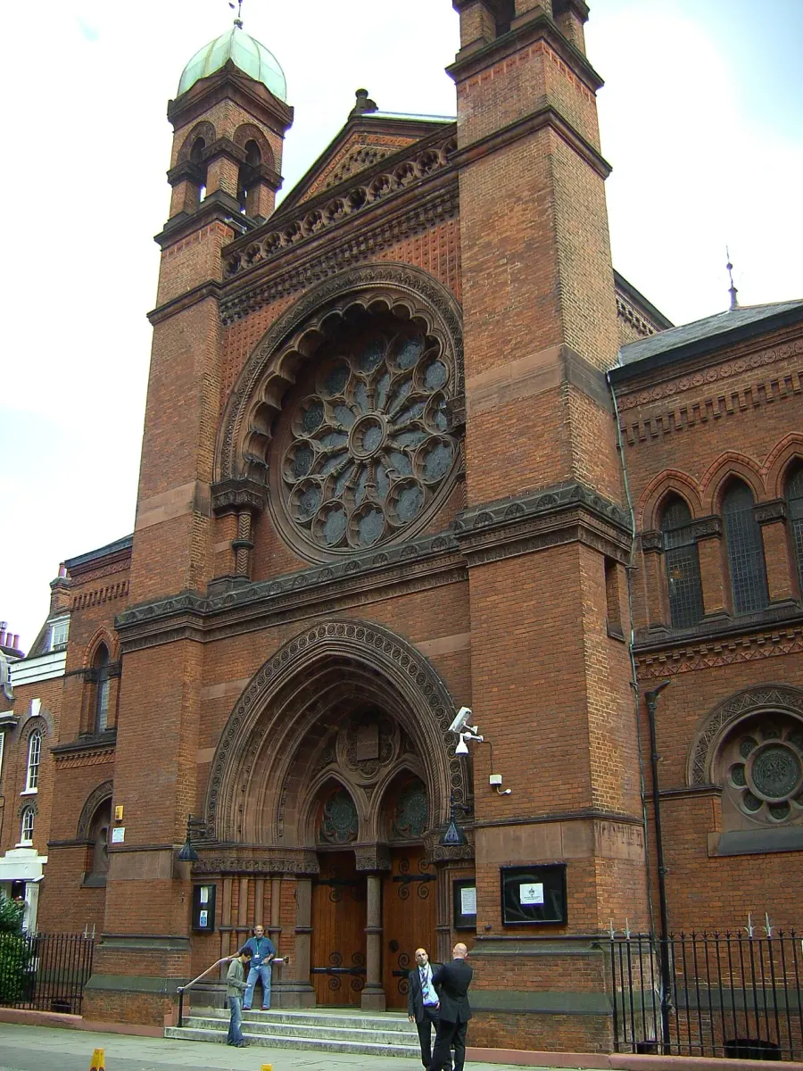La carte New West End Synagogue