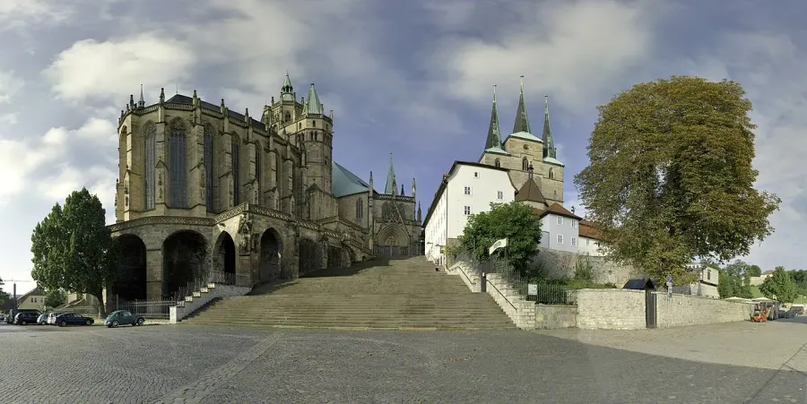 The Erfurt Cathedral card