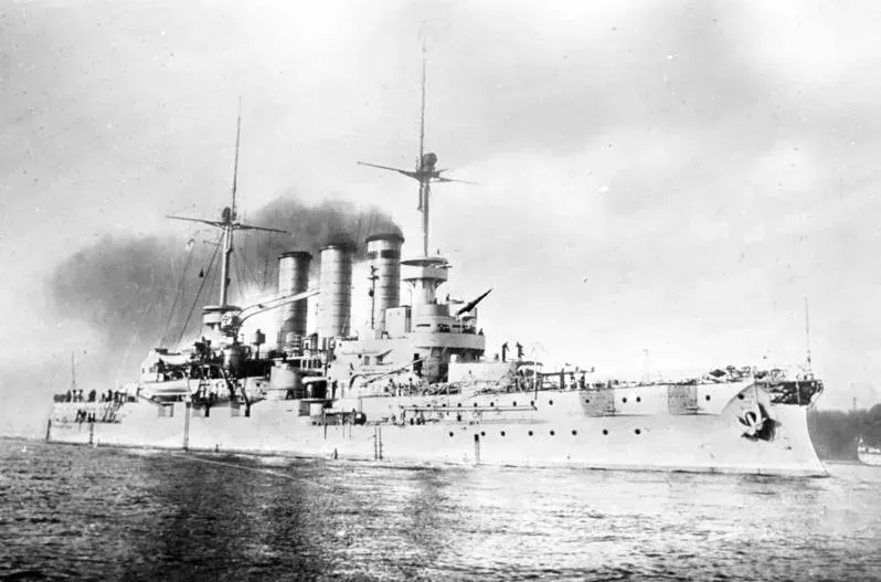 The Braunschweig-class battleship card